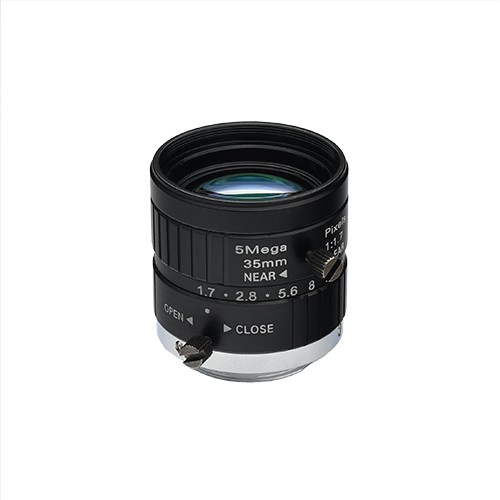 35mm F1.7-16 Megapixel C-Mount Fixed Focal Length machine vision lens